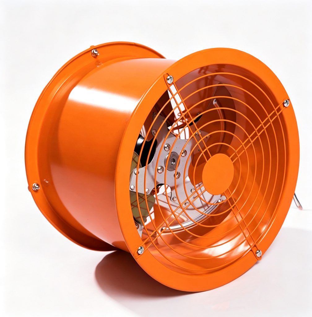Axial Flow Duct Fan (4 Stainless Blades)