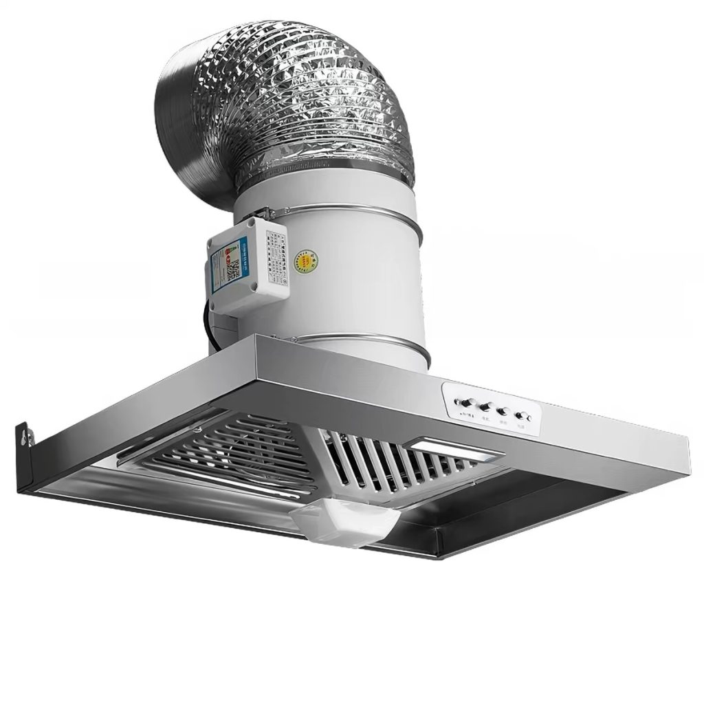 201 Stainless Steel and Mixed Flow Duct Fan(with dual lighting)