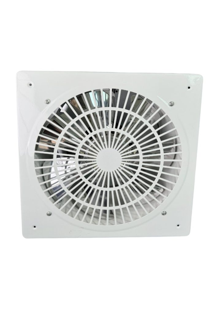 Full Mental Exhaust Fan (Square Panel, Round Duct)