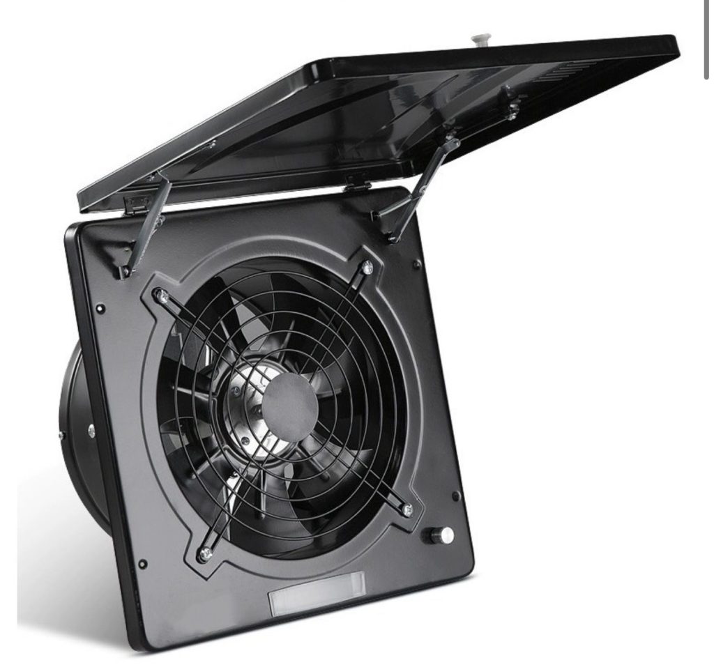 Stepless Speed Regulation Exhaust Fan with Flip Cover