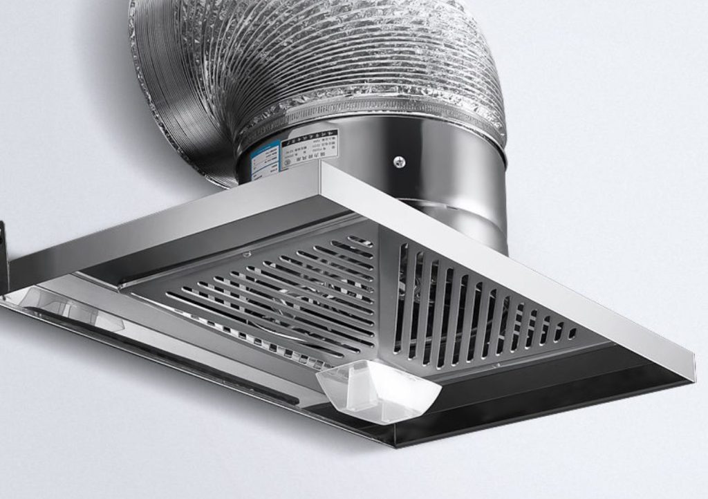 201 Stainless Steel Range Hood Fan(No lighting)