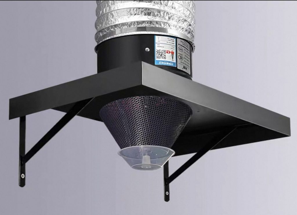 Black Range Hood Fan(iron)